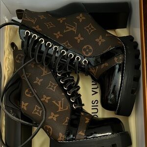 Louis Vuitton Monogram Ankle Boots